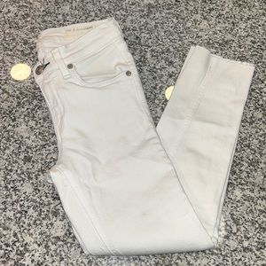 Rag & Bone white skinny jeans size 24